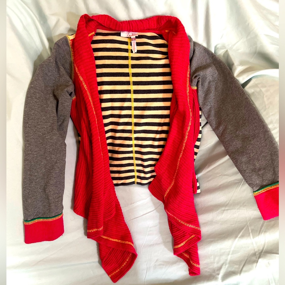 Matilda Jane 435 Tween - Choose Your Own Path sweater/cardigan - size 12